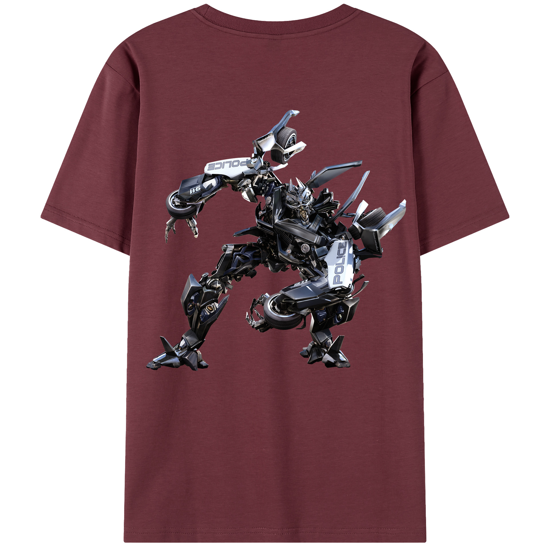 （画像用）  綿100％半袖Tシャツ（背面プリント）